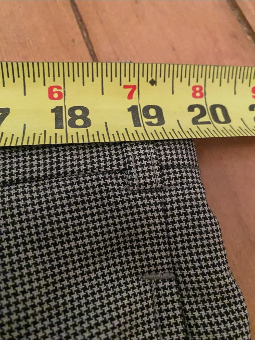 Vintage 90s Double-Breasted Gray Men's Suit Jacket & Trousers houndstooth 42R